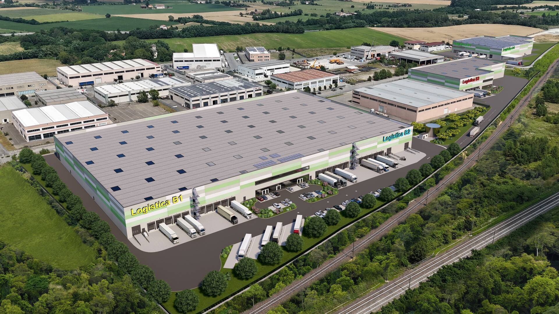 Affitto Capannone Logistico  Novi Ligure 5.280 mq– rif. LOG-D-009