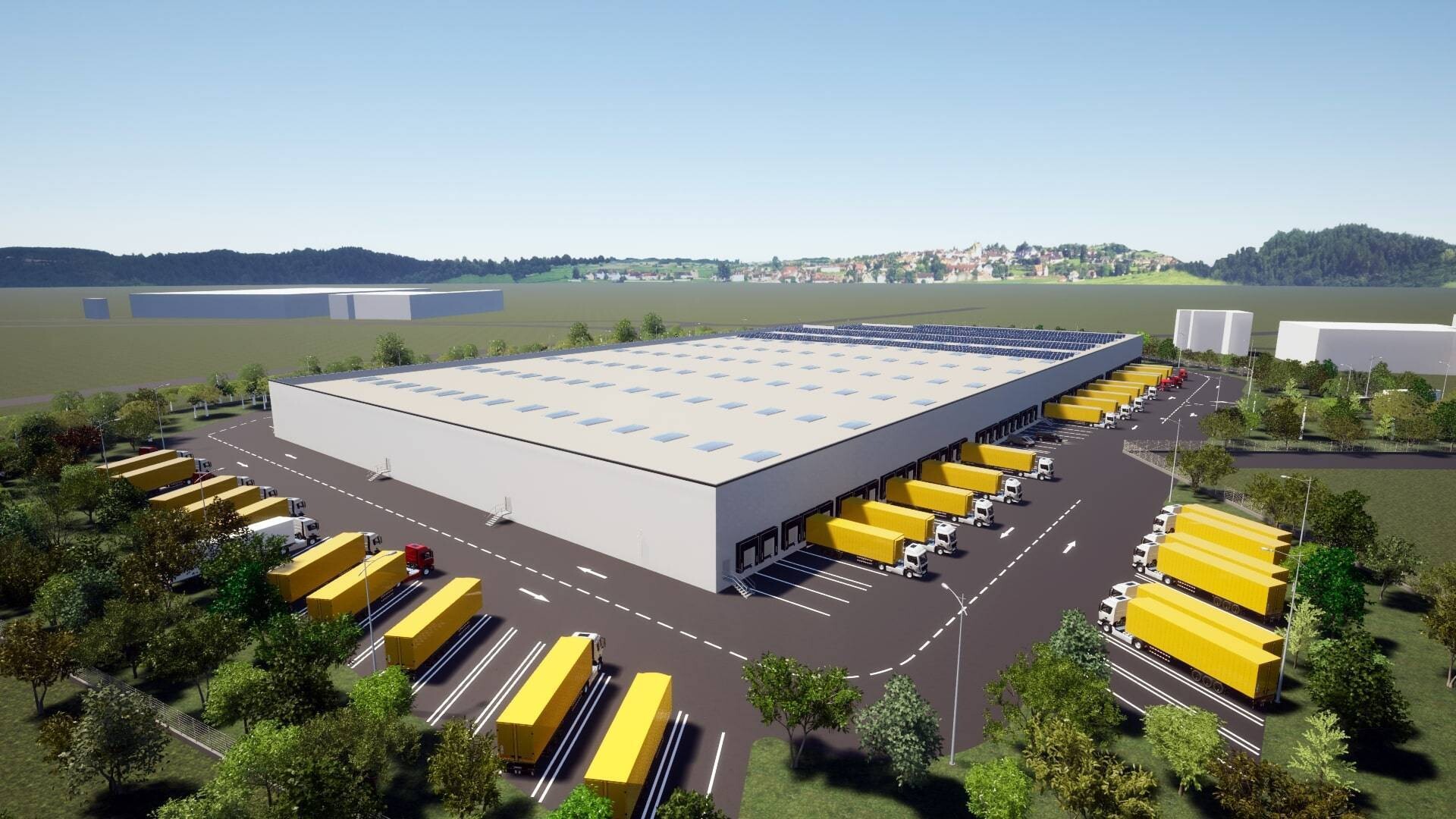 Affitto Capannone Logistico  Romano di Lombardia 28.000 mq– rif. LOG-D-8
