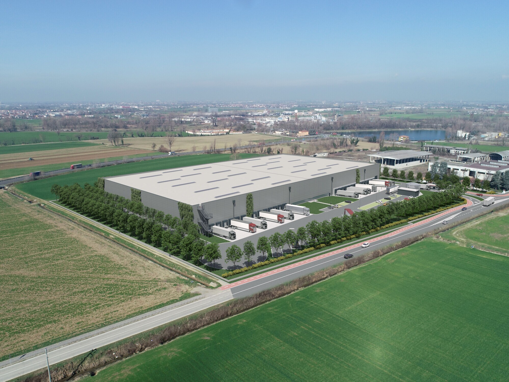 Logistics Warehouse for Lease in Castel Gabbiano, 22.045 sq m – Ref. LOG-D-702